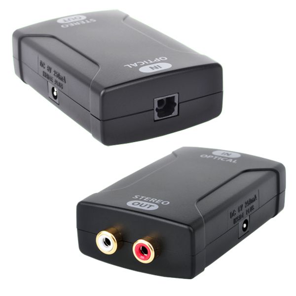 Digital Optical to Analog Audio Converter